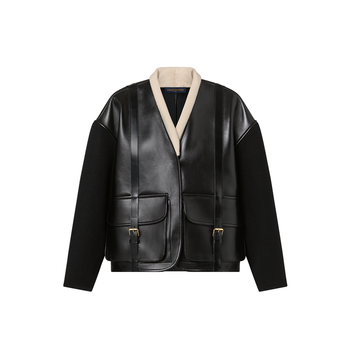 Scuba Sleeve Suspender Jacket Women Ready to Wear LOUIS VUITTON