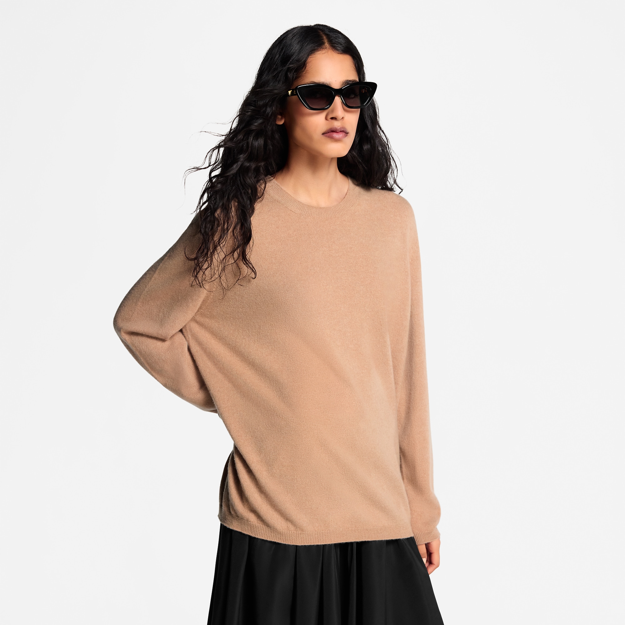 Seamless Cashmere Pullover
