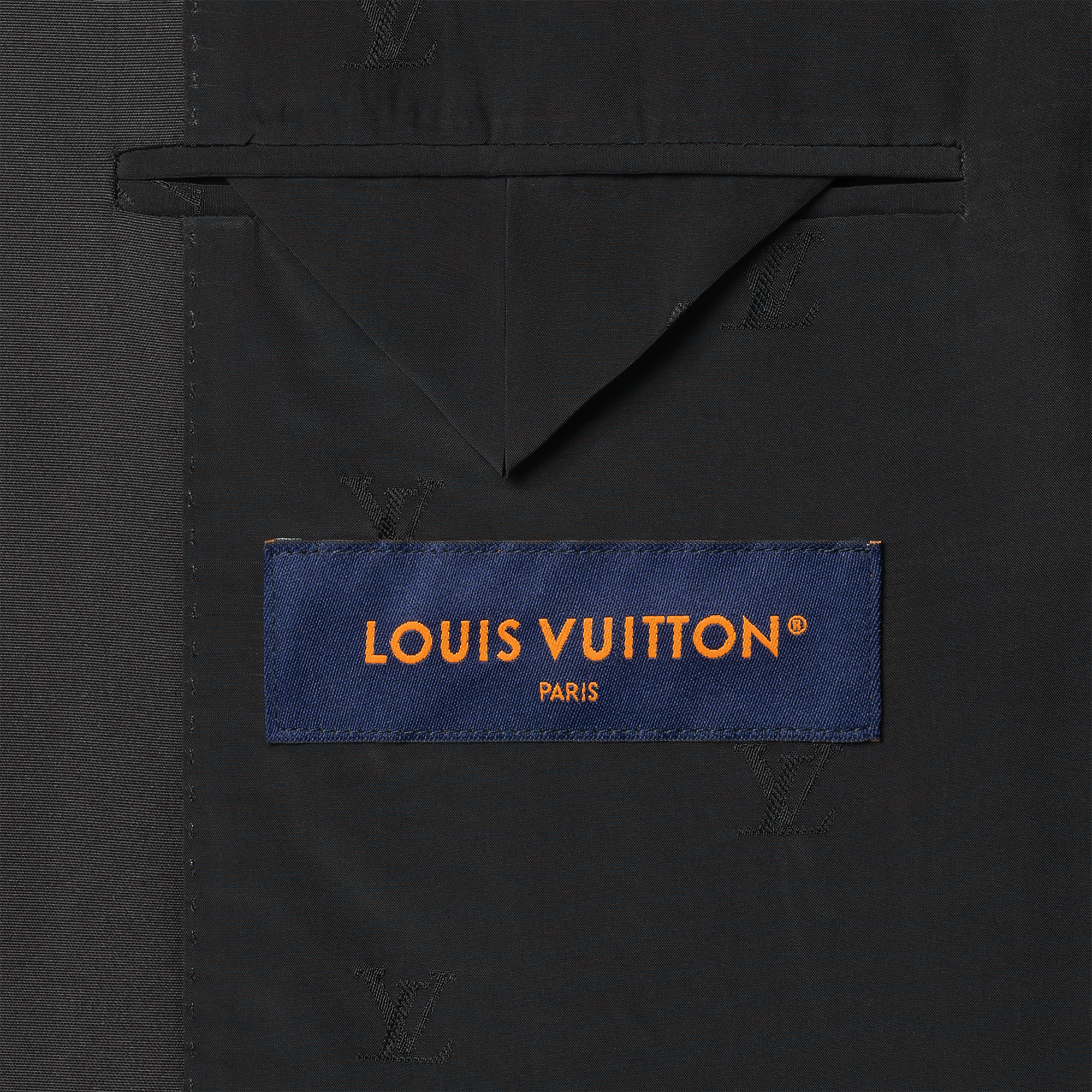 Ready-to-Wear Blazers and Jackets Sequin-Embroidered Collarless Jacket | Louis Vuitton ® (Product zoom)