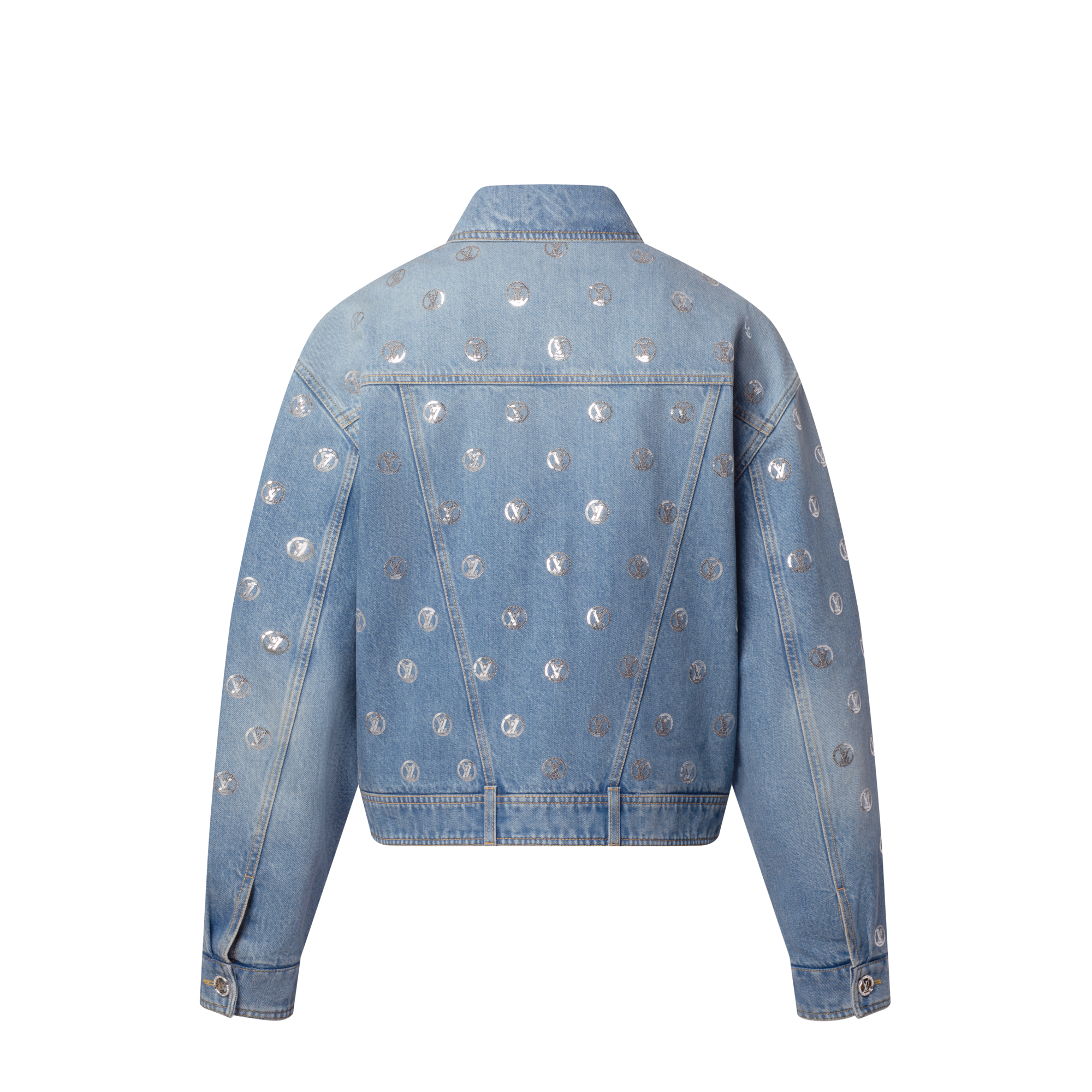  Ready-to-Wear Coats and Jackets Sequin Signature Denim Jacket | Louis Vuitton ® (Product zoom)