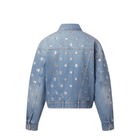 Ready-to-Wear Coats and Jackets Sequin Signature Denim Jacket | Louis Vuitton ® (Product zoom)