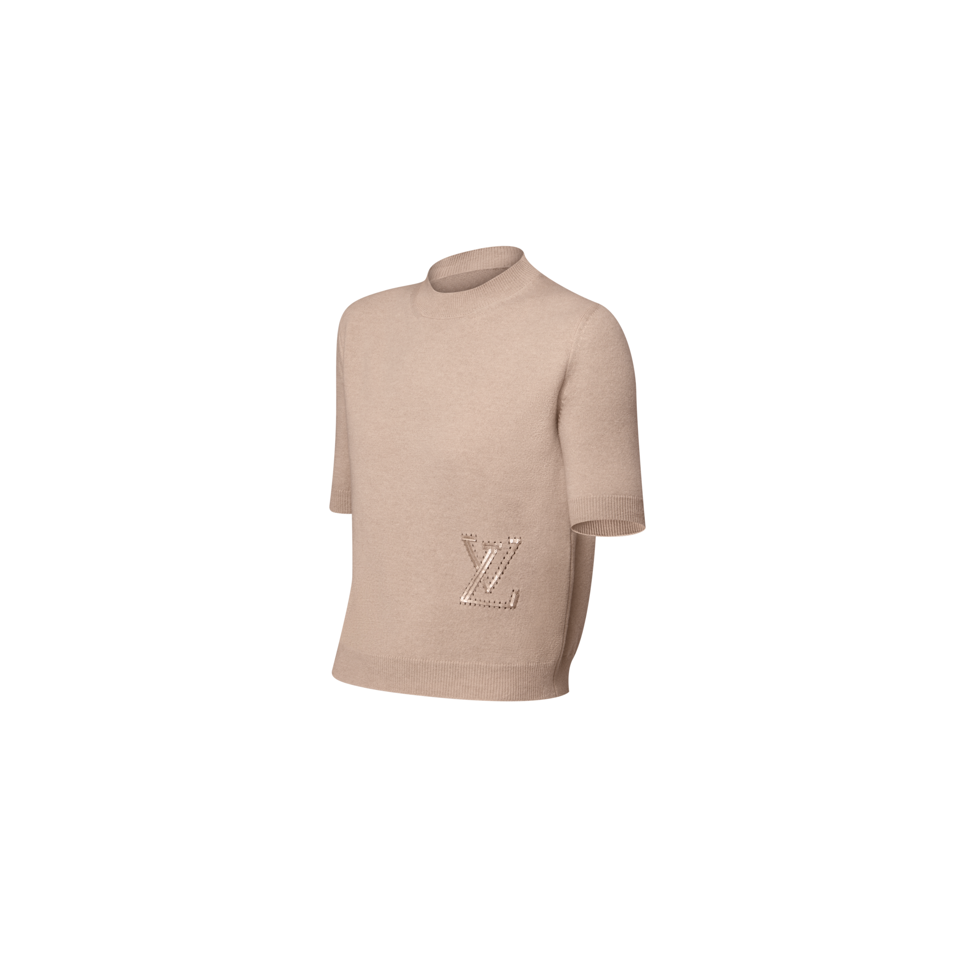  Ready-to-Wear Tops Sequin Signature Knit Top | Louis Vuitton ® (Product zoom)