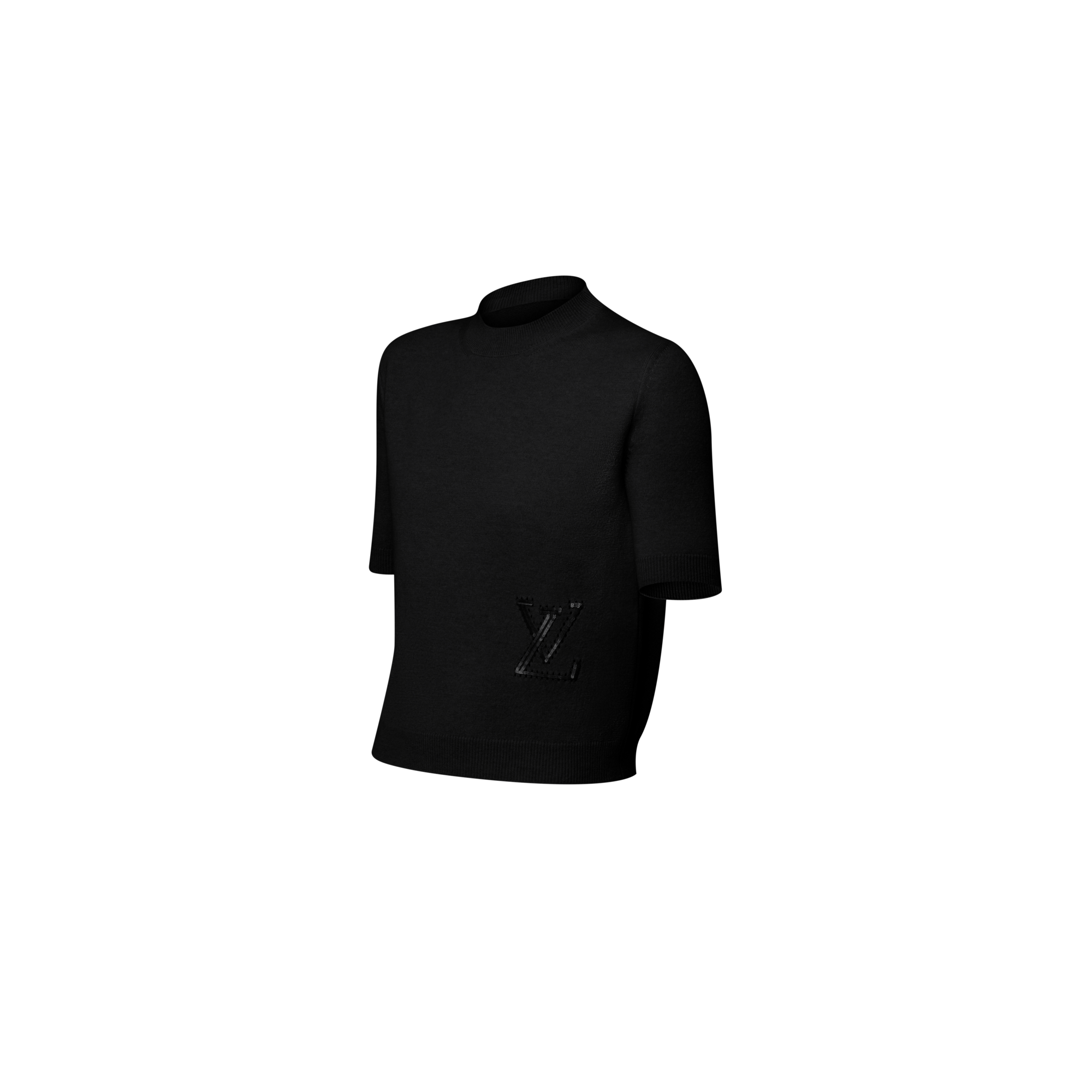  Ready-to-Wear Tops Sequin Signature Knit Top | Louis Vuitton ® (Product zoom)