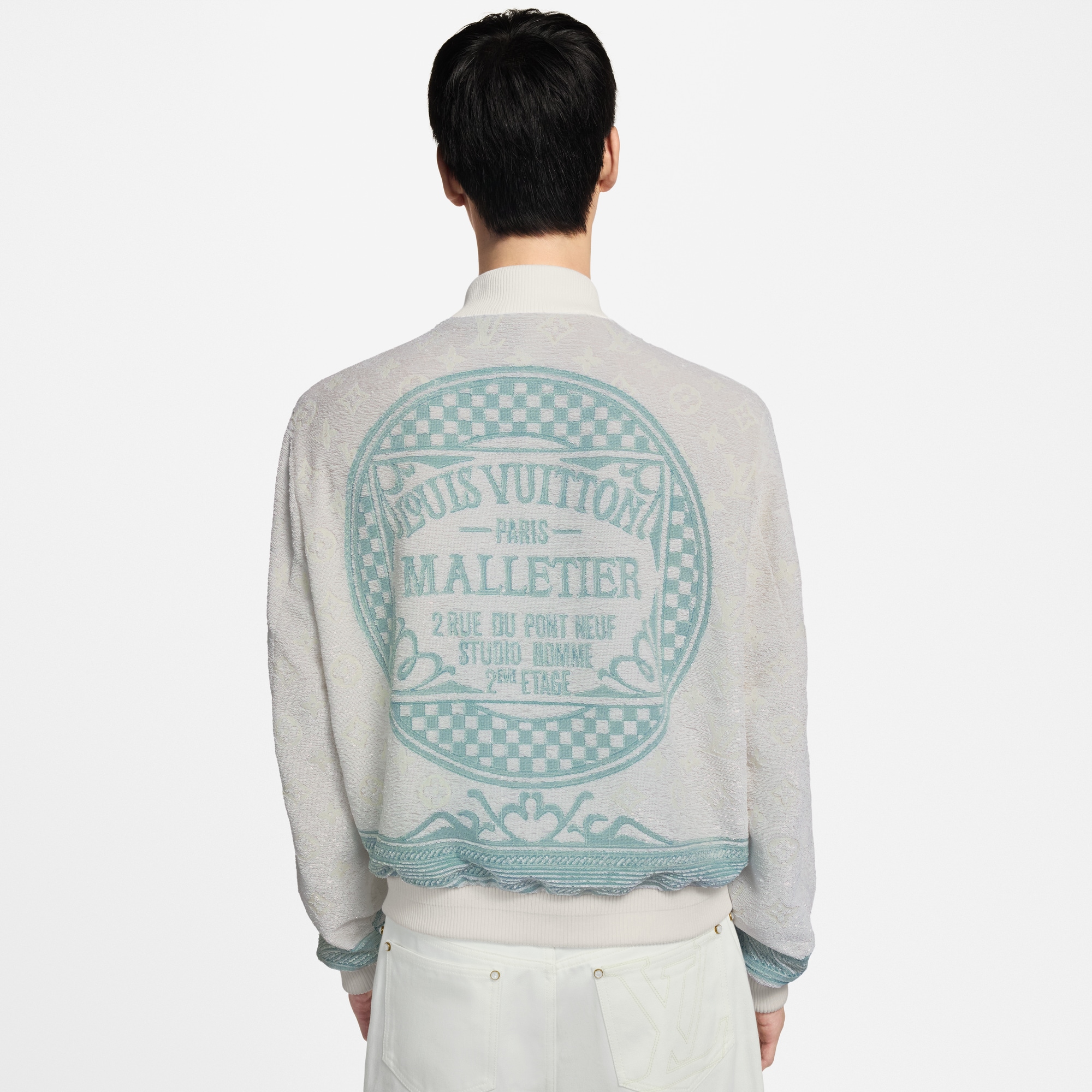  Ready-to-Wear Coats and Outerwear Sequined Bomber | Louis Vuitton ® (Product zoom)
