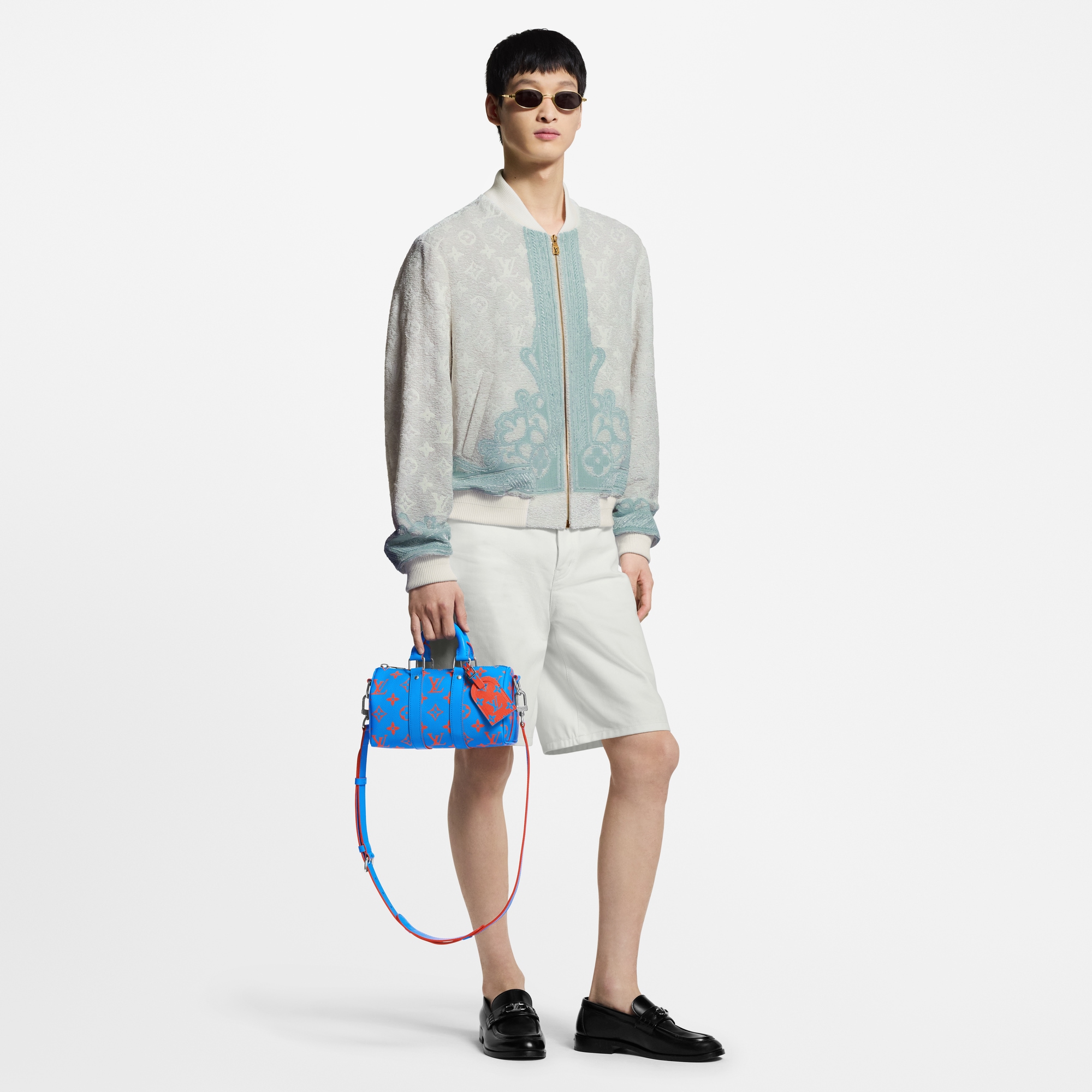  Ready-to-Wear Coats and Outerwear Sequined Bomber | Louis Vuitton ® (Product zoom)