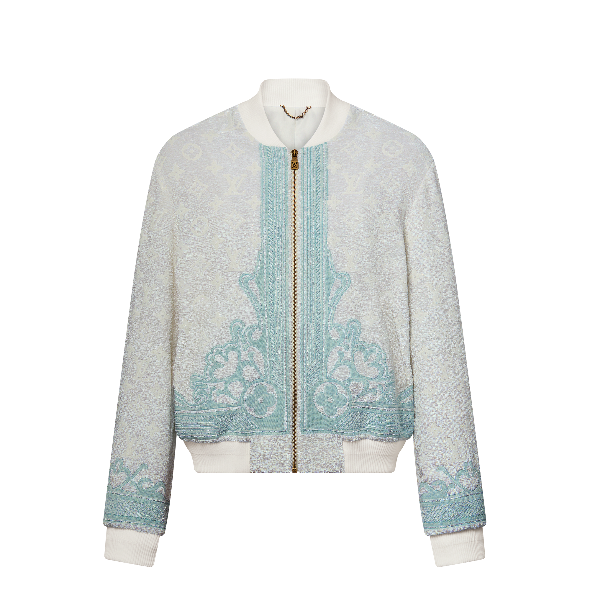  Ready-to-Wear Coats and Outerwear Sequined Bomber | Louis Vuitton ® (Product zoom)