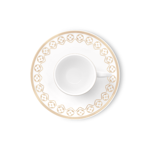 Home and Art of Dining Art of Dining Set Of 2 Coffee Cups And Saucers | Louis Vuitton ® (Product zoom)