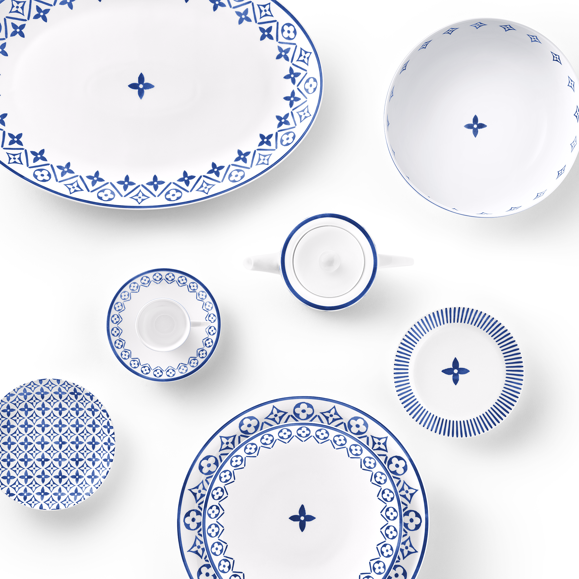  Home and Art of Dining Art of Dining Set Of 2 Teacups And Saucers | Louis Vuitton ® (Product zoom)
