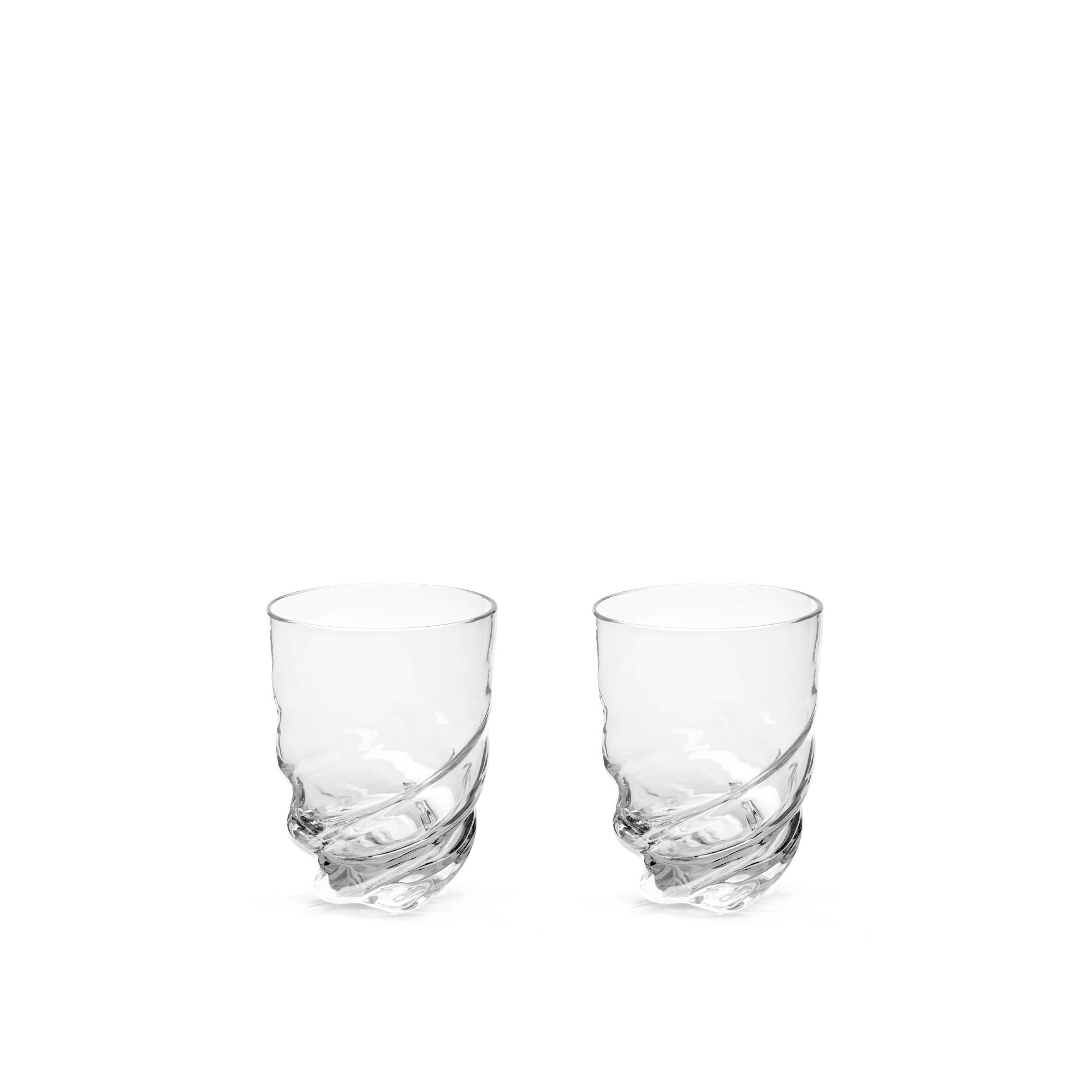 Set Of 2 Twist Glasses