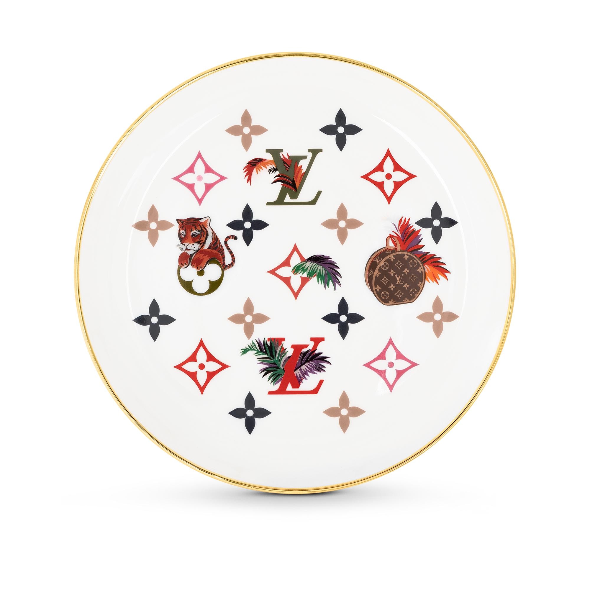 S00 Discontinued Product Obs 3 Set of 4 Plates | Louis Vuitton ® (Product zoom)