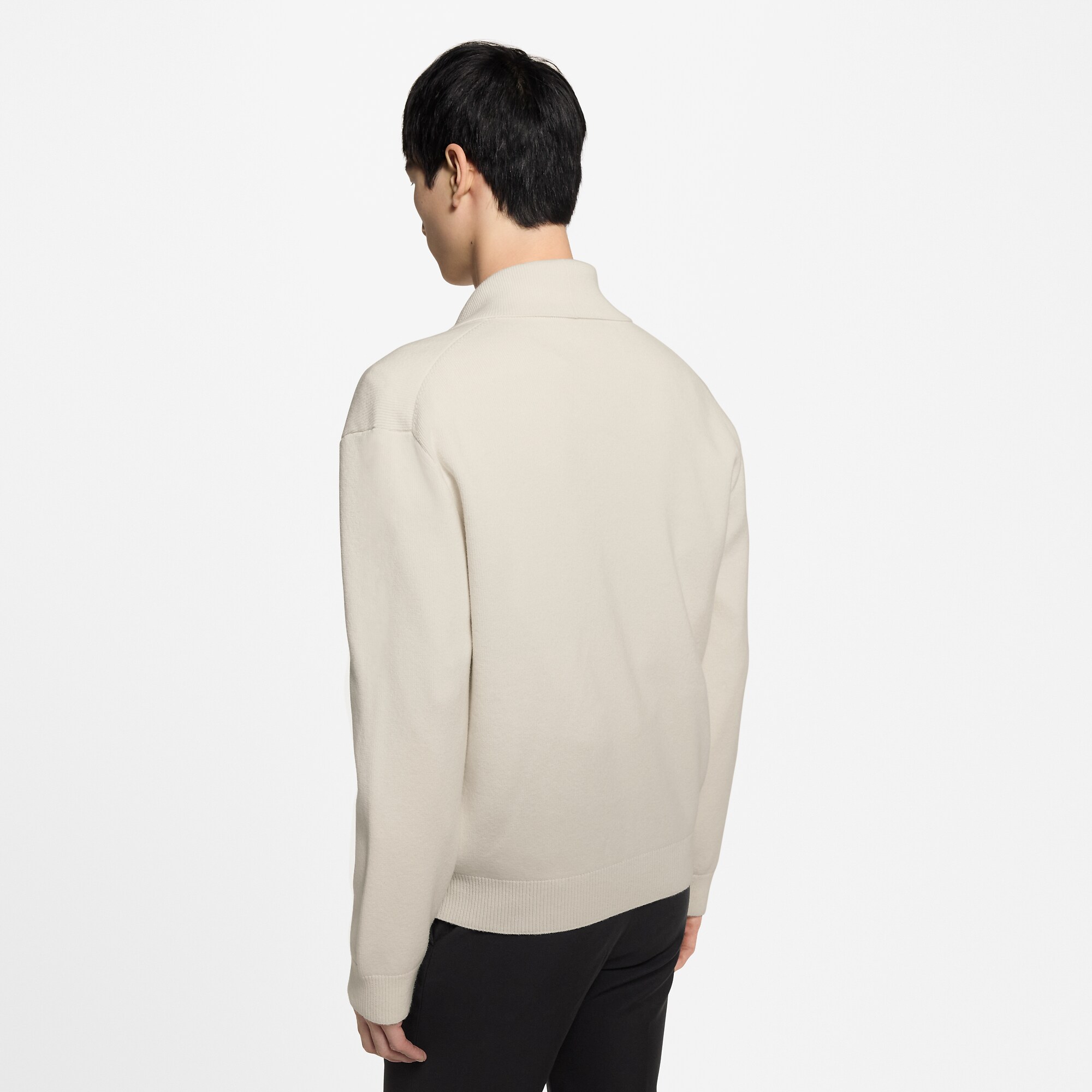 Shawl Collar Knit Jacket