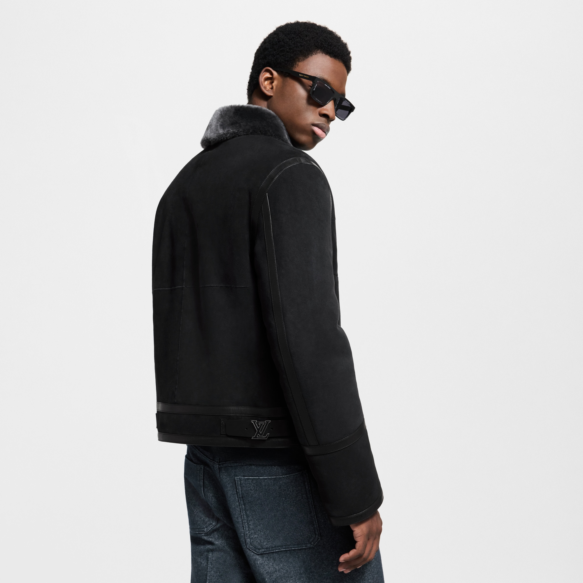  Ready-to-Wear Coats and Outerwear Shearling Blouson | Louis Vuitton ® (Product zoom)