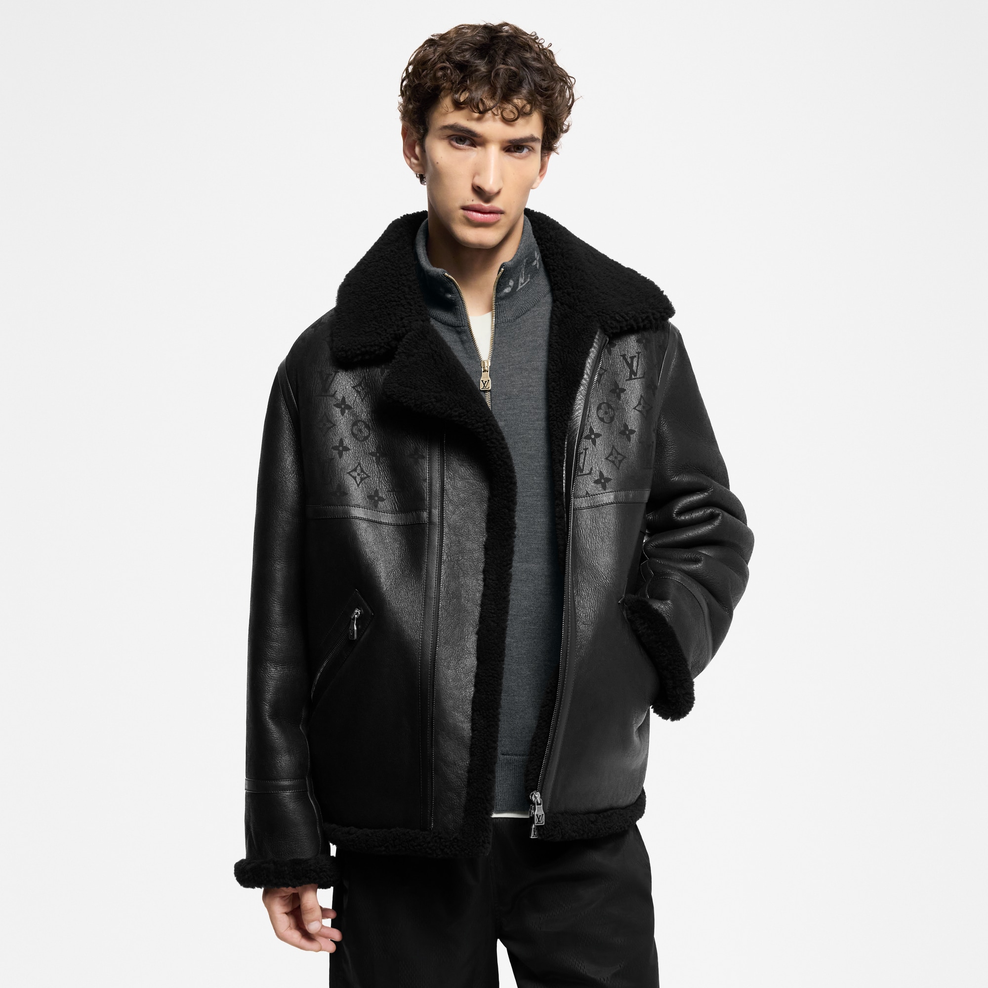  Ready-to-Wear Coats and Outerwear Shearling Bombardier | Louis Vuitton ® (Product zoom)