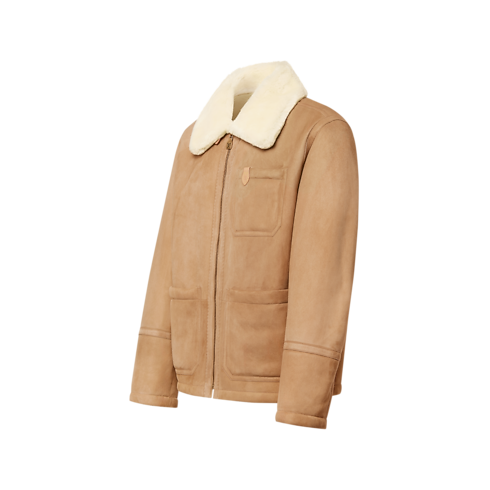 Ready-to-Wear All Ready-to-Wear Shearling Workwear Jacket | Louis Vuitton ® (Product zoom)