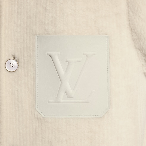 Ready-to-Wear All Ready-to-Wear Shearling Workwear Overshirt | Louis Vuitton ® (Product zoom)