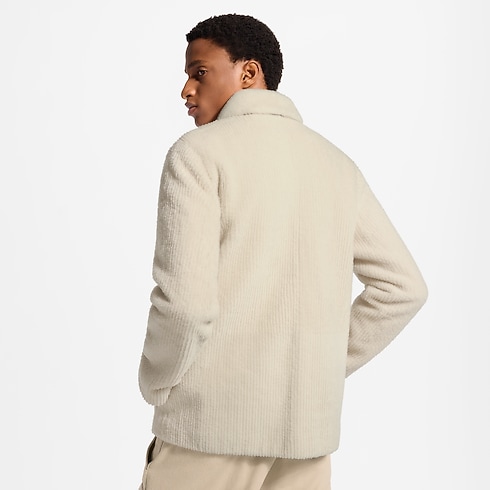 Ready-to-Wear All Ready-to-Wear Shearling Workwear Overshirt | Louis Vuitton ® (Product zoom)