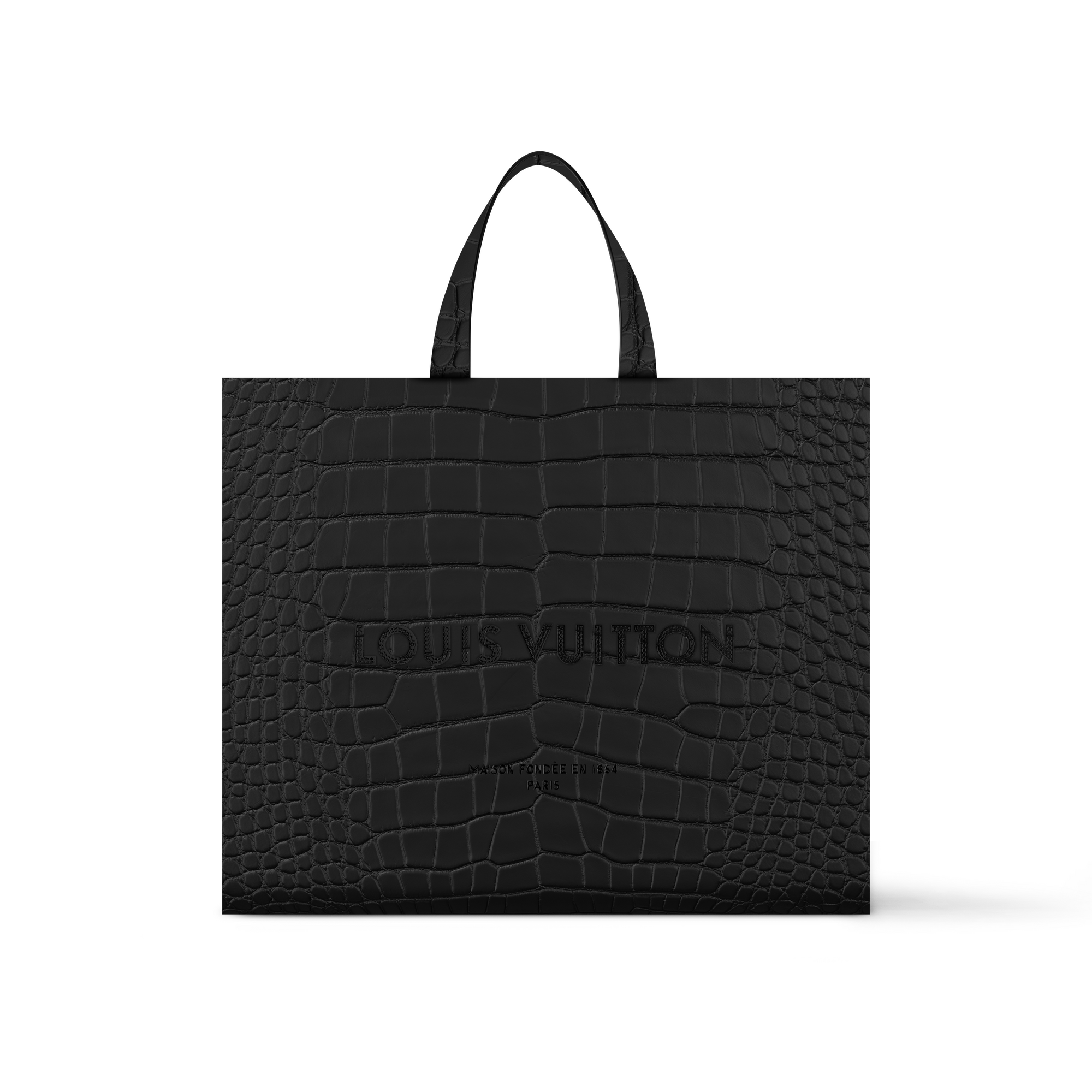 Crocodilien Mat Exotics Men City Bags Shopper Tote MM | Louis Vuitton ® (Product zoom)