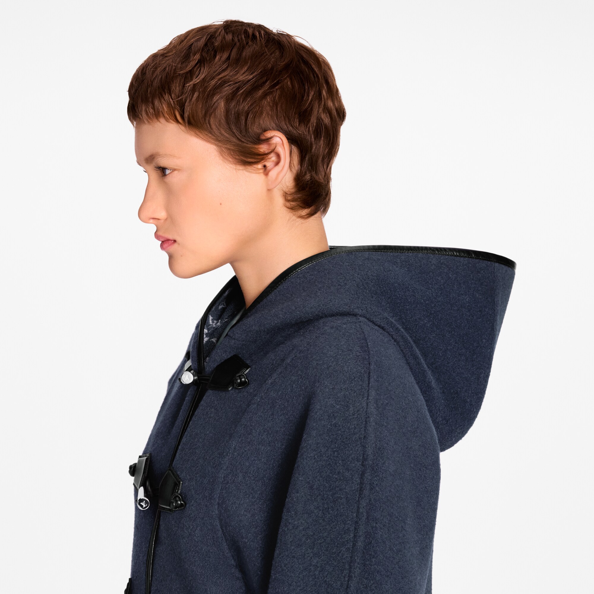  Ready-to-Wear Coats and Jackets Short Hooded Duffle Coat | Louis Vuitton ® (Product zoom)