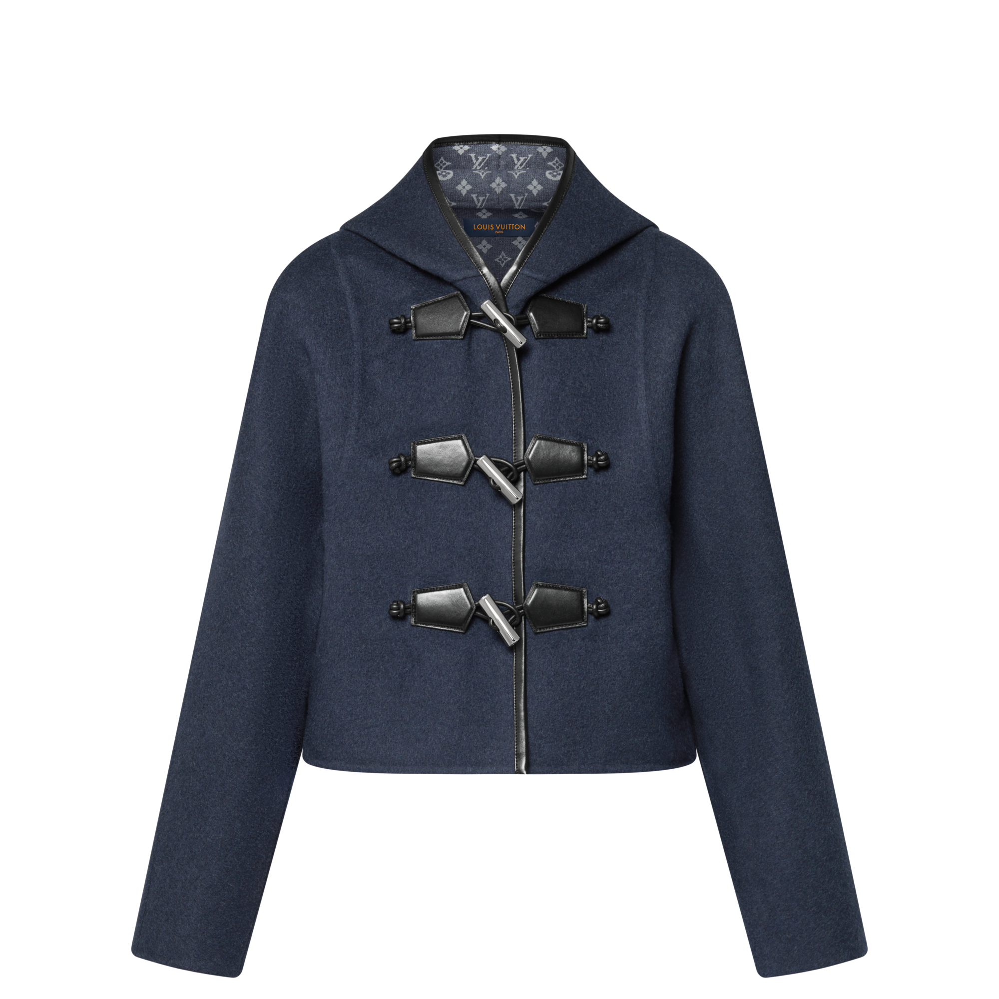  Ready-to-Wear Coats and Jackets Short Hooded Duffle Coat | Louis Vuitton ® (Product zoom)