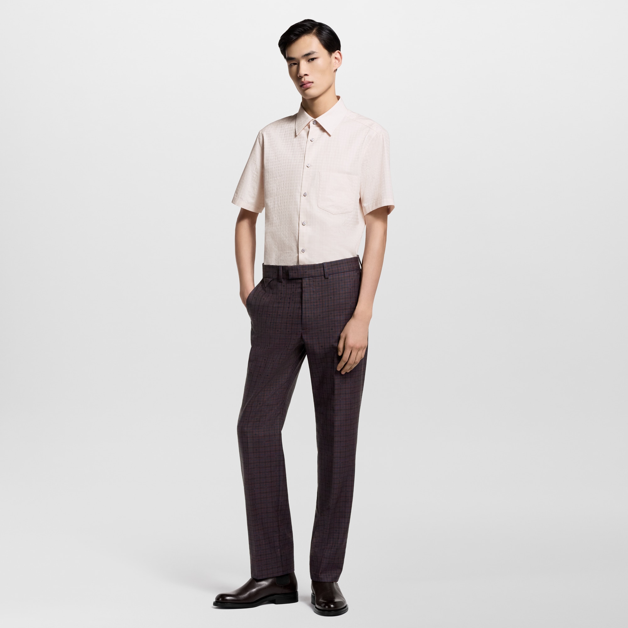  Ready-to-Wear Shirts Short-Sleeved Classic Shirt | Louis Vuitton ® (Product zoom)