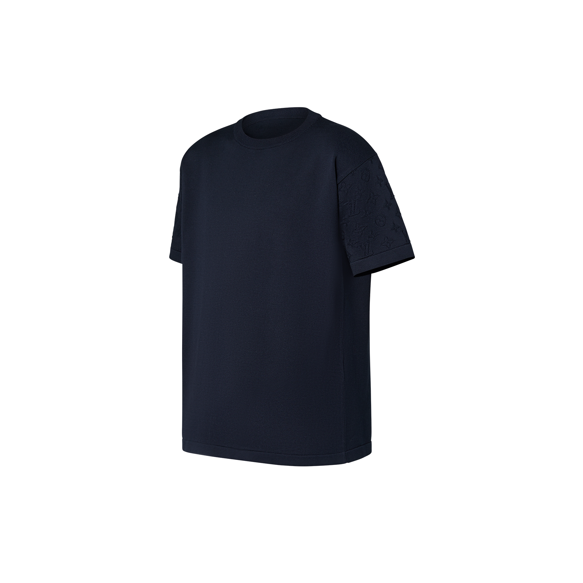 Short-Sleeved Cotton Crewneck
