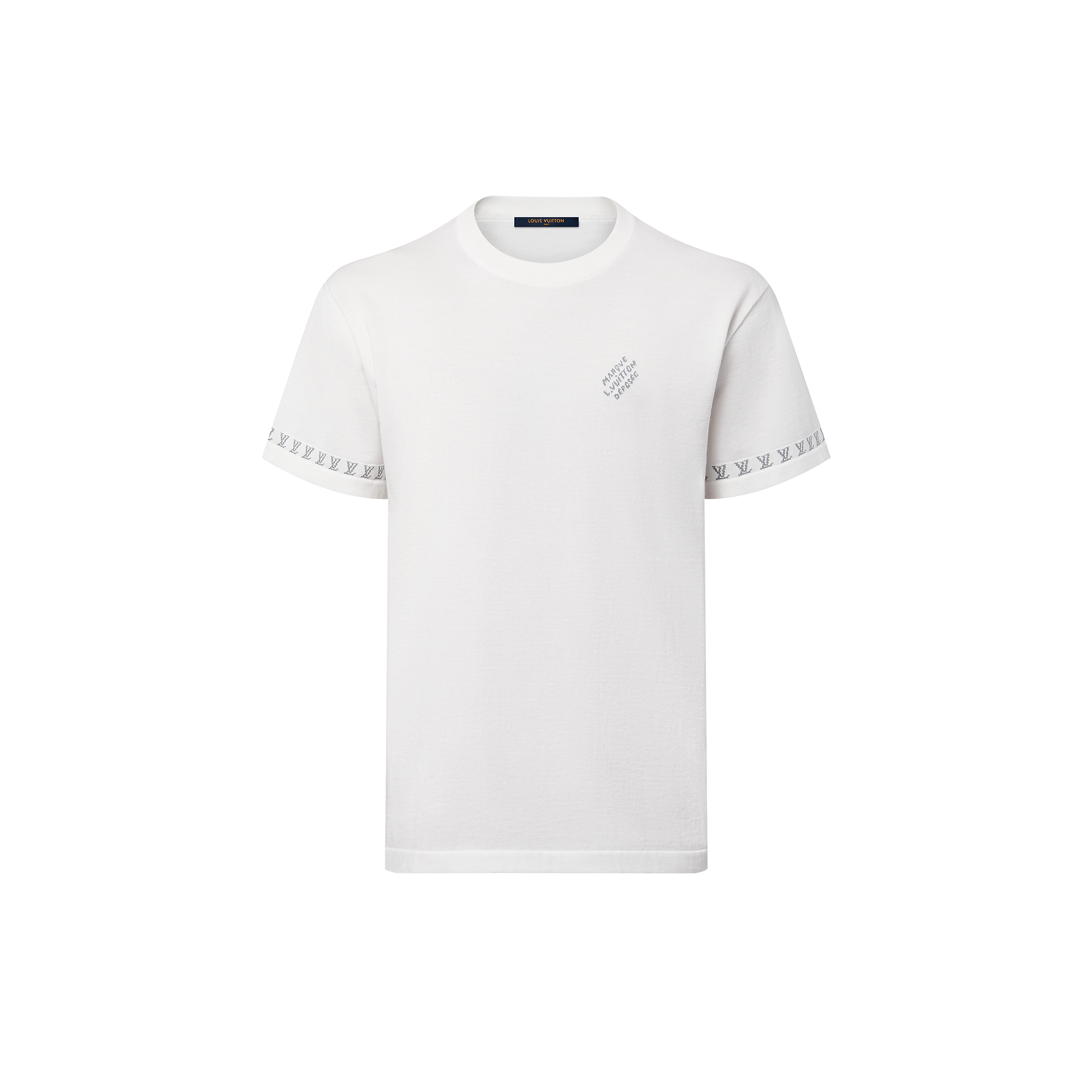 Short-Sleeved Cotton Crewneck