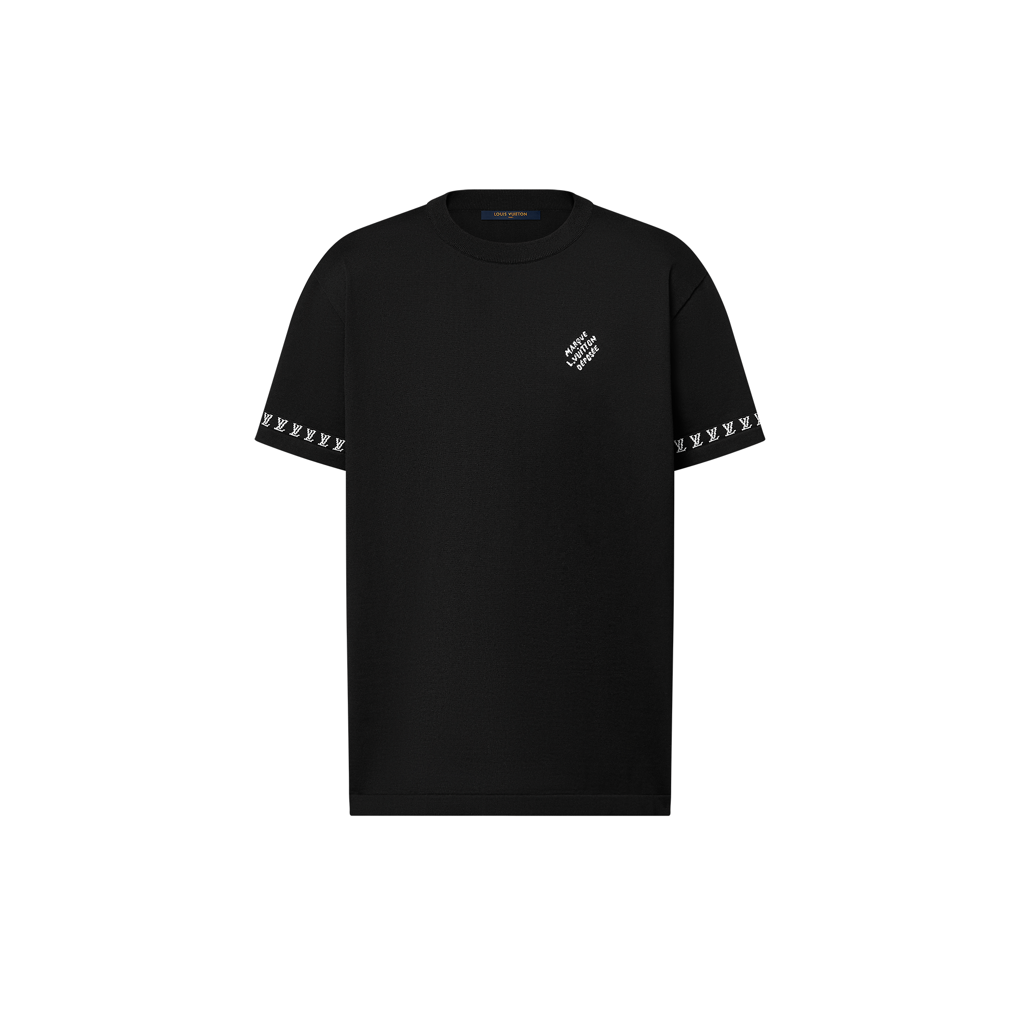 Short-Sleeved Cotton Crewneck