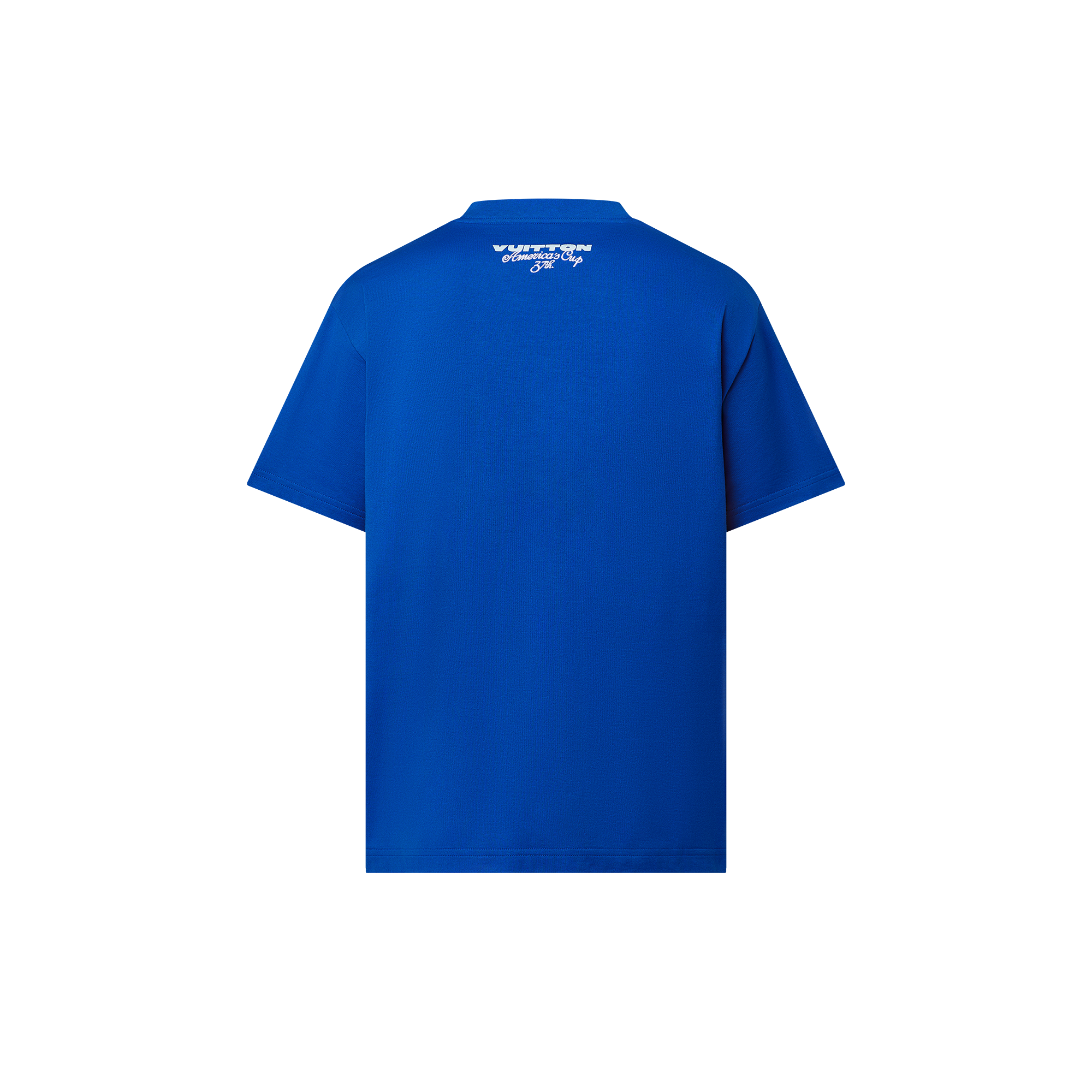  Ready-to-Wear T-Shirts and Polos Short-Sleeved Embroidered Cotton T-Shirt | Louis Vuitton ® (Product zoom)