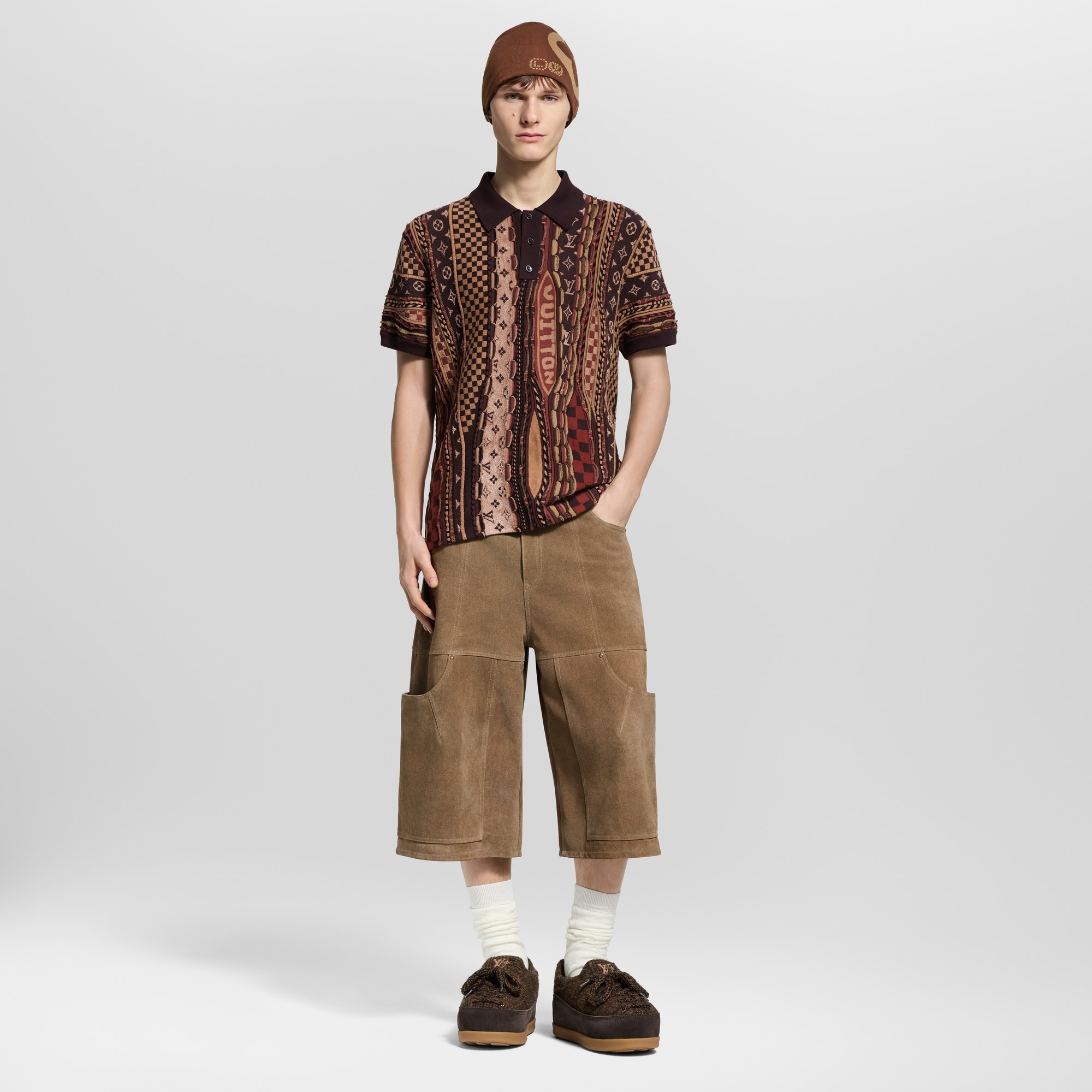  Ready-to-Wear T-Shirts and Polos Short-Sleeved Polo Shirt | Louis Vuitton ® (Product zoom)