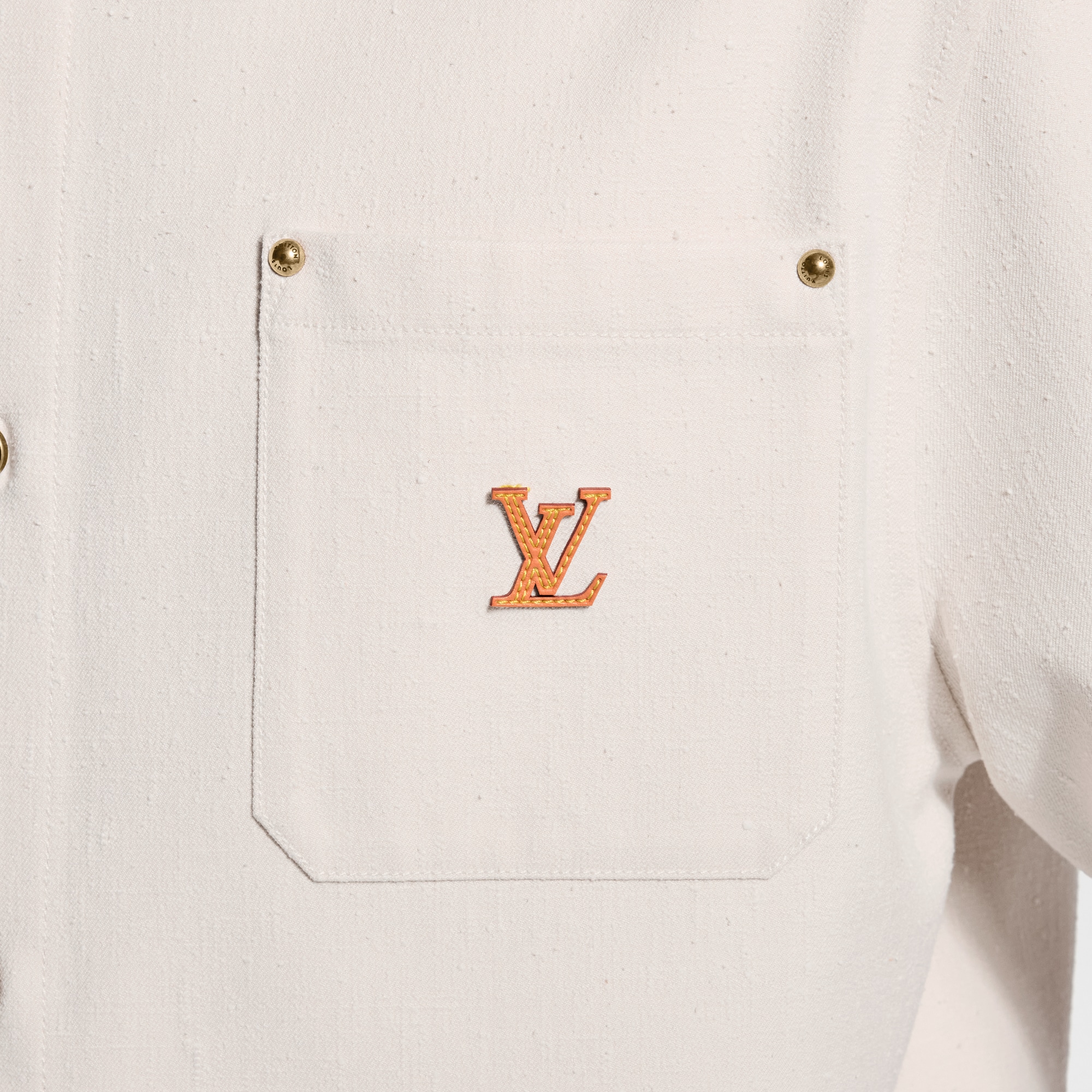 Short-Sleeved Silk-Cotton Shirt - Men - Ready-to-Wear | LOUIS 