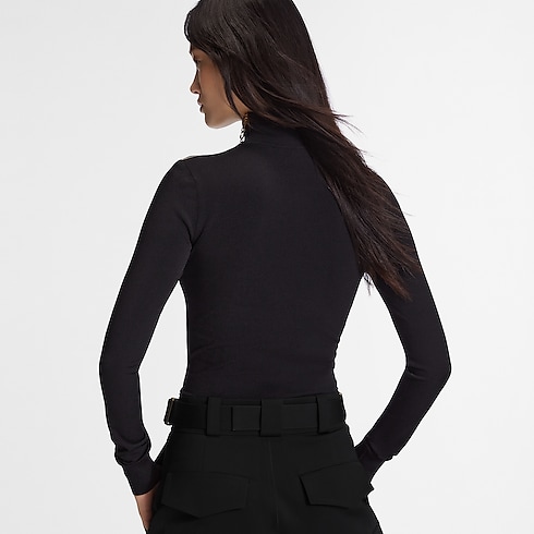 Ready-to-Wear Knitwear Shoulder Detail Turtleneck Sweater | Louis Vuitton ® (Product zoom)
