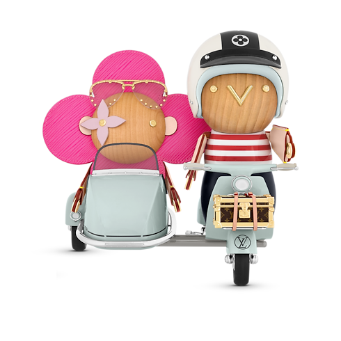 Epi Leather Sports and Lifestyle Lifestyle and Vivienne Dolls Side Car Vivienne & Gaston | Louis Vuitton ® (Product zoom)