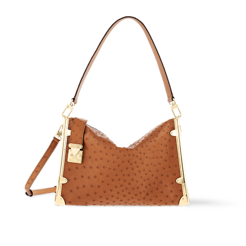 Ostrich Leather Handbags Exotic Leather Bags Side Trunk GM | Louis Vuitton ® (Product zoom)