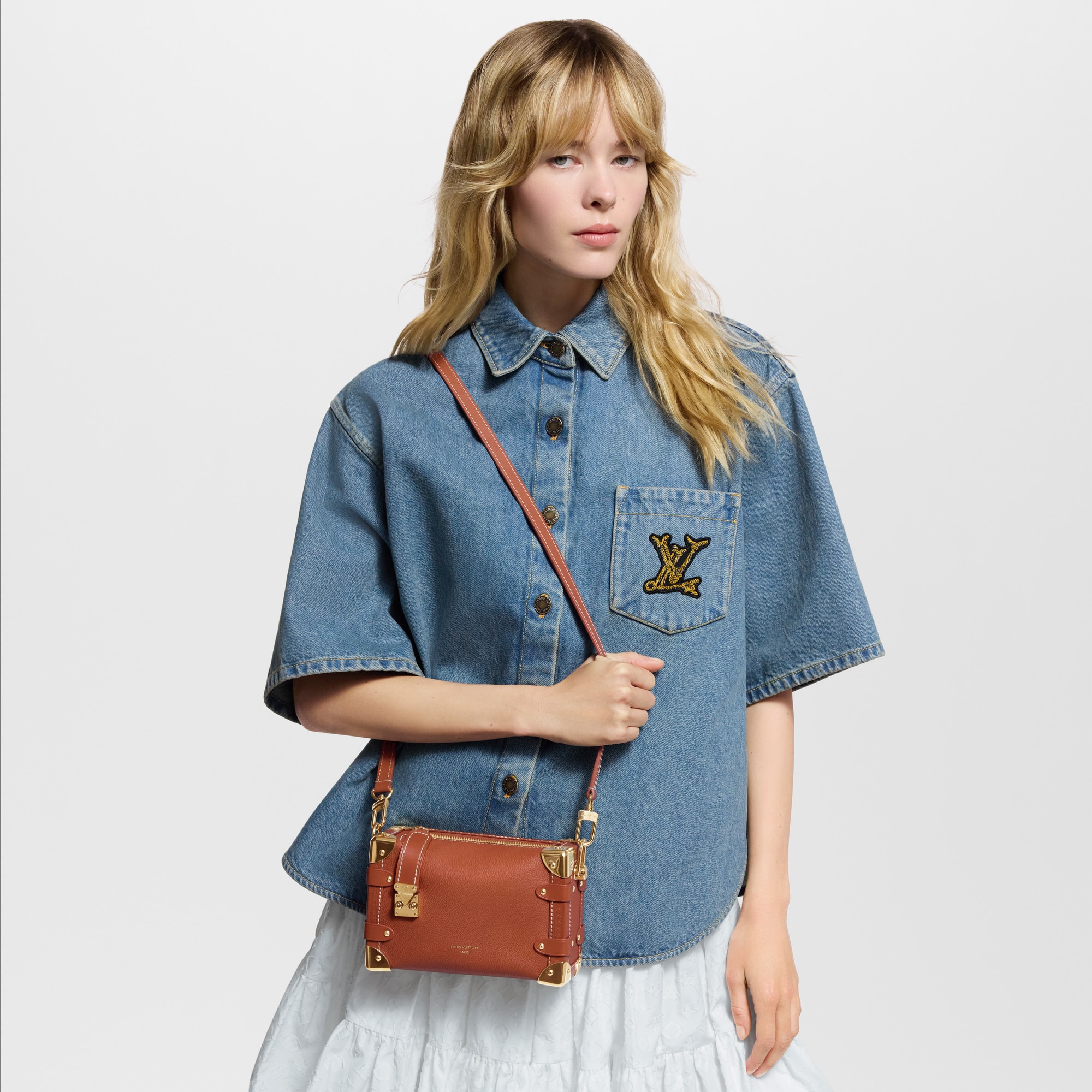 H27 Handbags All Collections Side Trunk PM | Louis Vuitton ® (Product zoom)