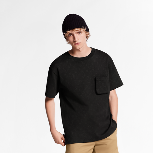 Discontinued Product Obs 13 Signature 3D Pocket Monogram T-Shirt | Louis Vuitton ® (Product zoom)
