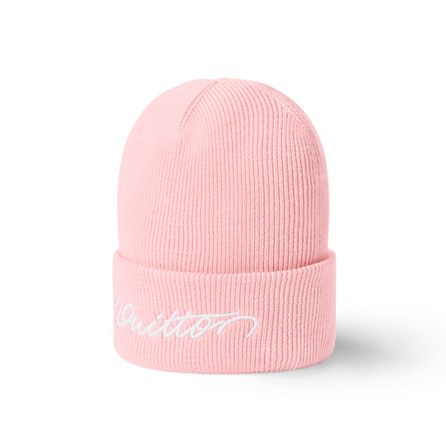S00 Accessories Hats, Beanies and Gloves Signature Beanie | Louis Vuitton ® (Product zoom)