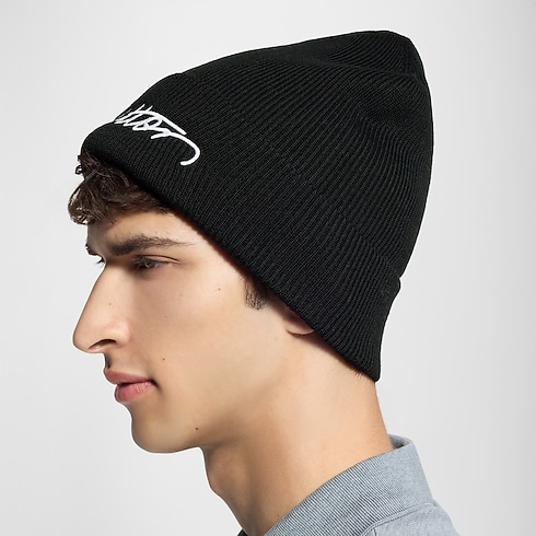S00 Accessories Hats, Beanies and Gloves Signature Beanie | Louis Vuitton ® (Product zoom)