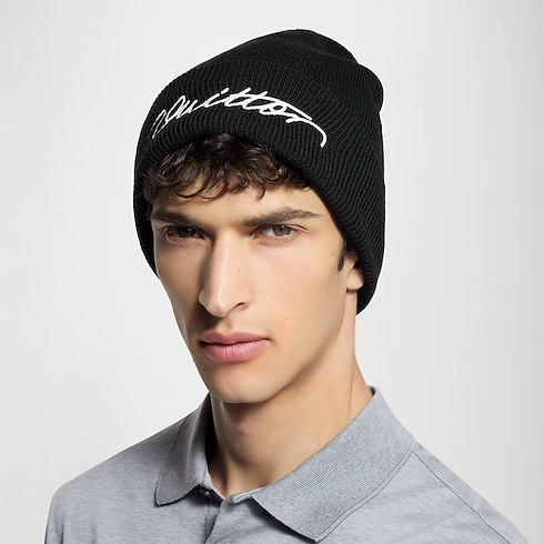 S00 Accessories Hats, Beanies and Gloves Signature Beanie | Louis Vuitton ® (Product zoom)