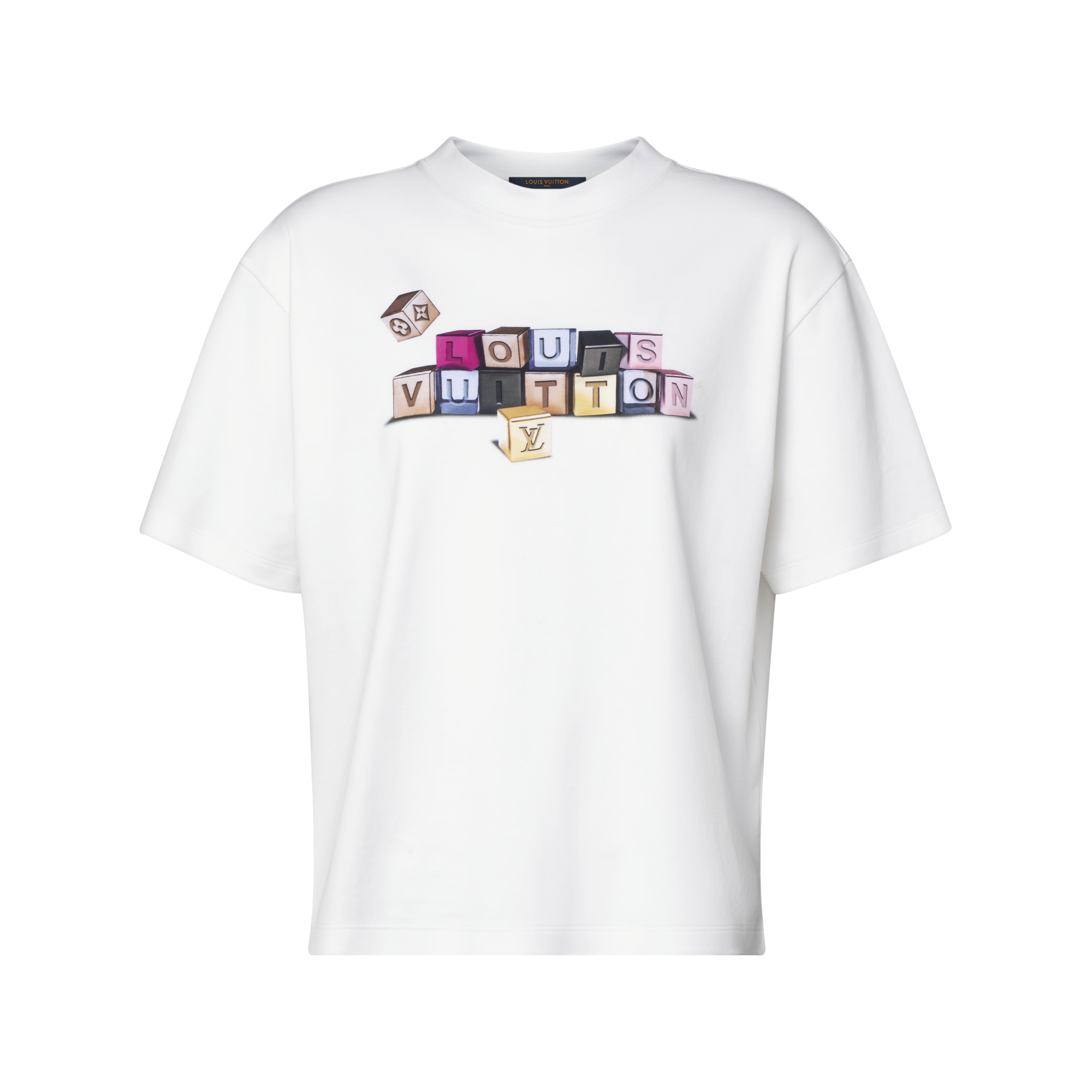 Louis Vuitton カラーブロック Tシャツ Signature Blocks T-Shirt 