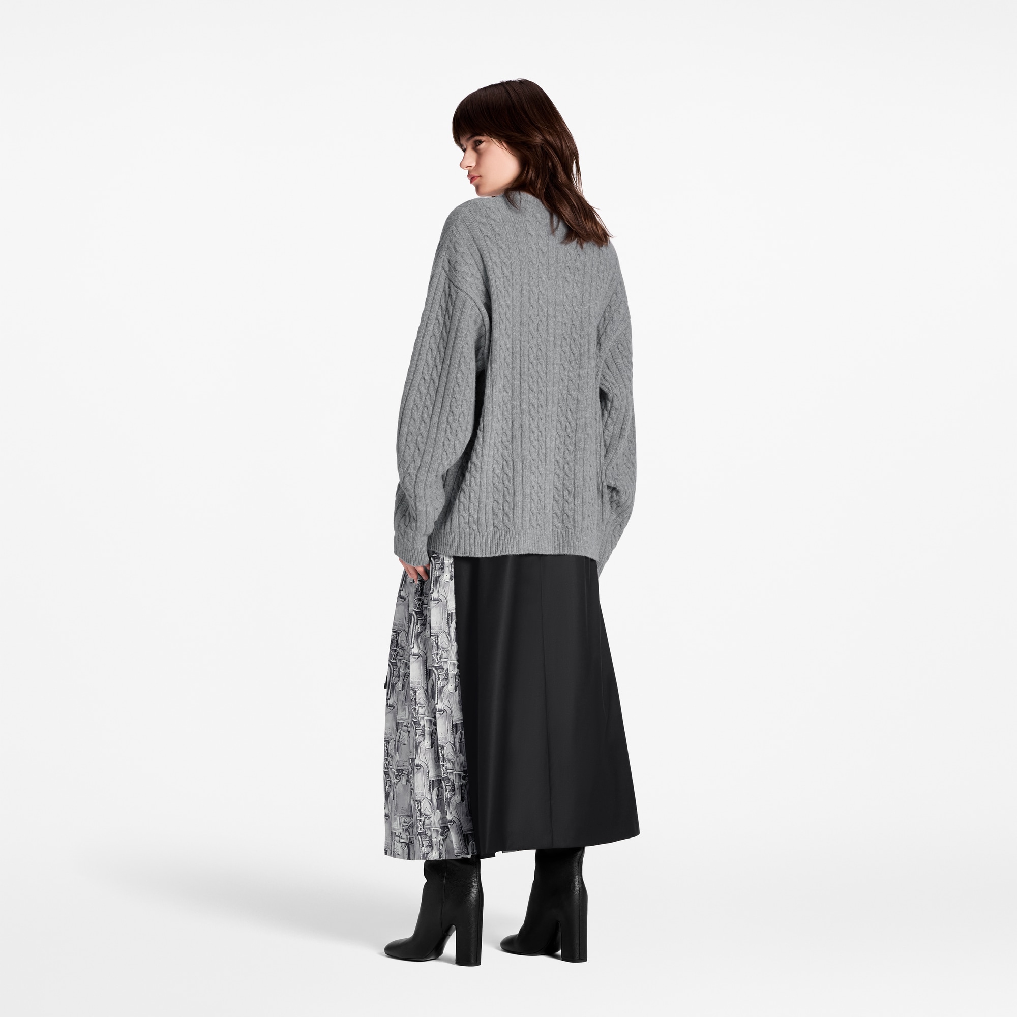  Ready-to-Wear Knitwear Signature Cable Knit Pullover | Louis Vuitton ® (Product zoom)
