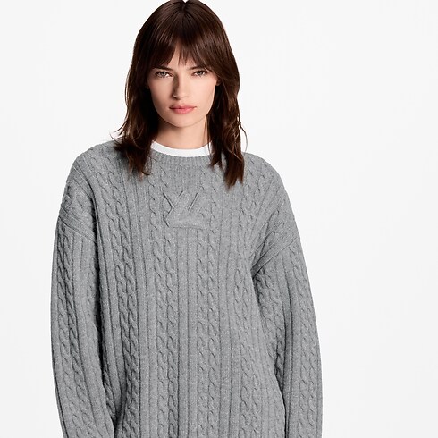 Discontinued Product Obs 10 Signature Cable Knit Pullover | Louis Vuitton ® (Product zoom)