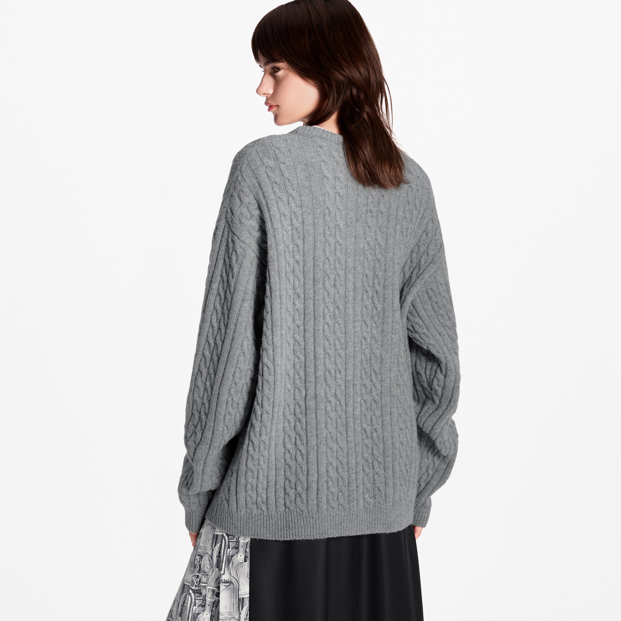  Ready-to-Wear Knitwear Signature Cable Knit Pullover | Louis Vuitton ® (Product zoom)