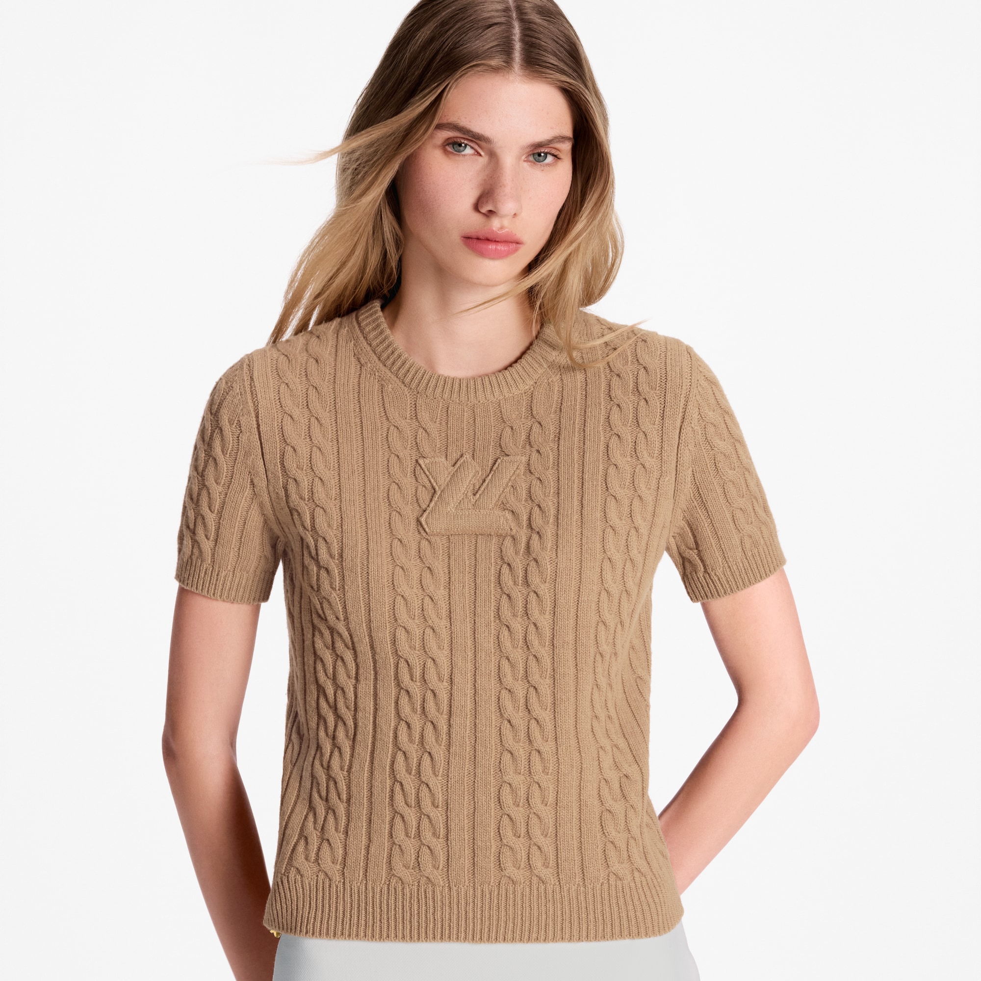  Ready-to-Wear Knitwear Signature Cable Knit Top | Louis Vuitton ® (Product zoom)
