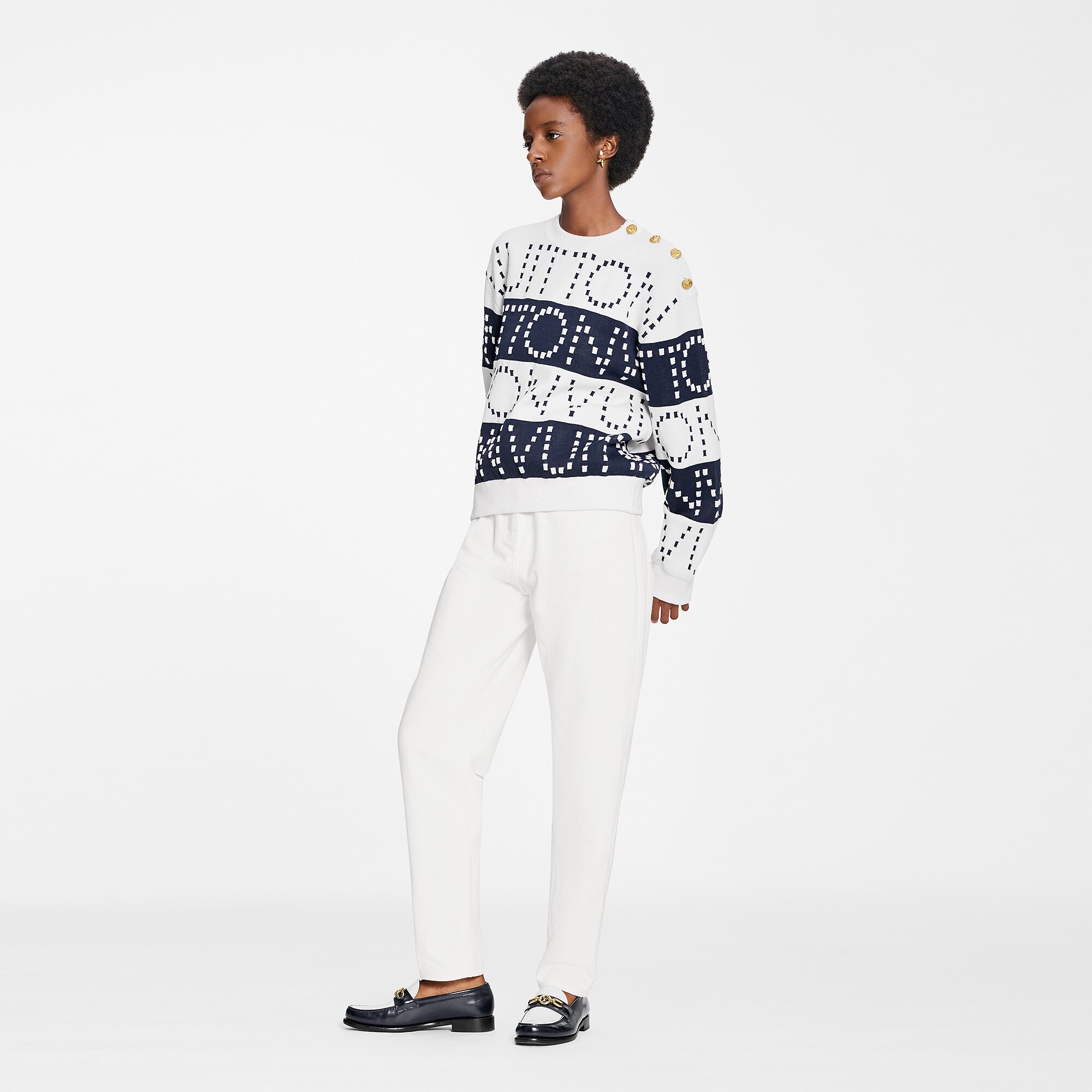 Signature Chunky Stripes Pullover