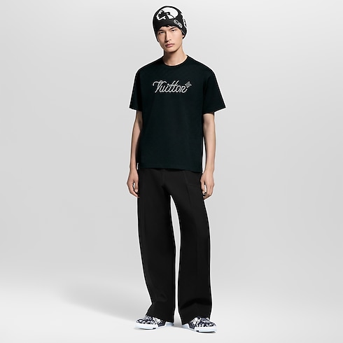 Ready-to-Wear T-Shirts and Polos Signature Embellished T-Shirt | Louis Vuitton ® (Product zoom)