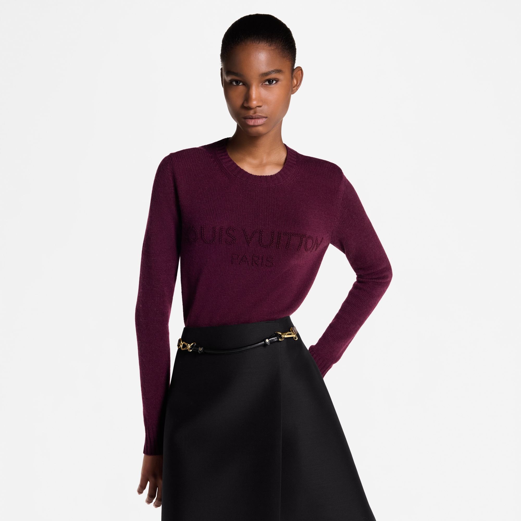  Ready-to-Wear Knitwear Signature Knit Pullover | Louis Vuitton ® (Product zoom)