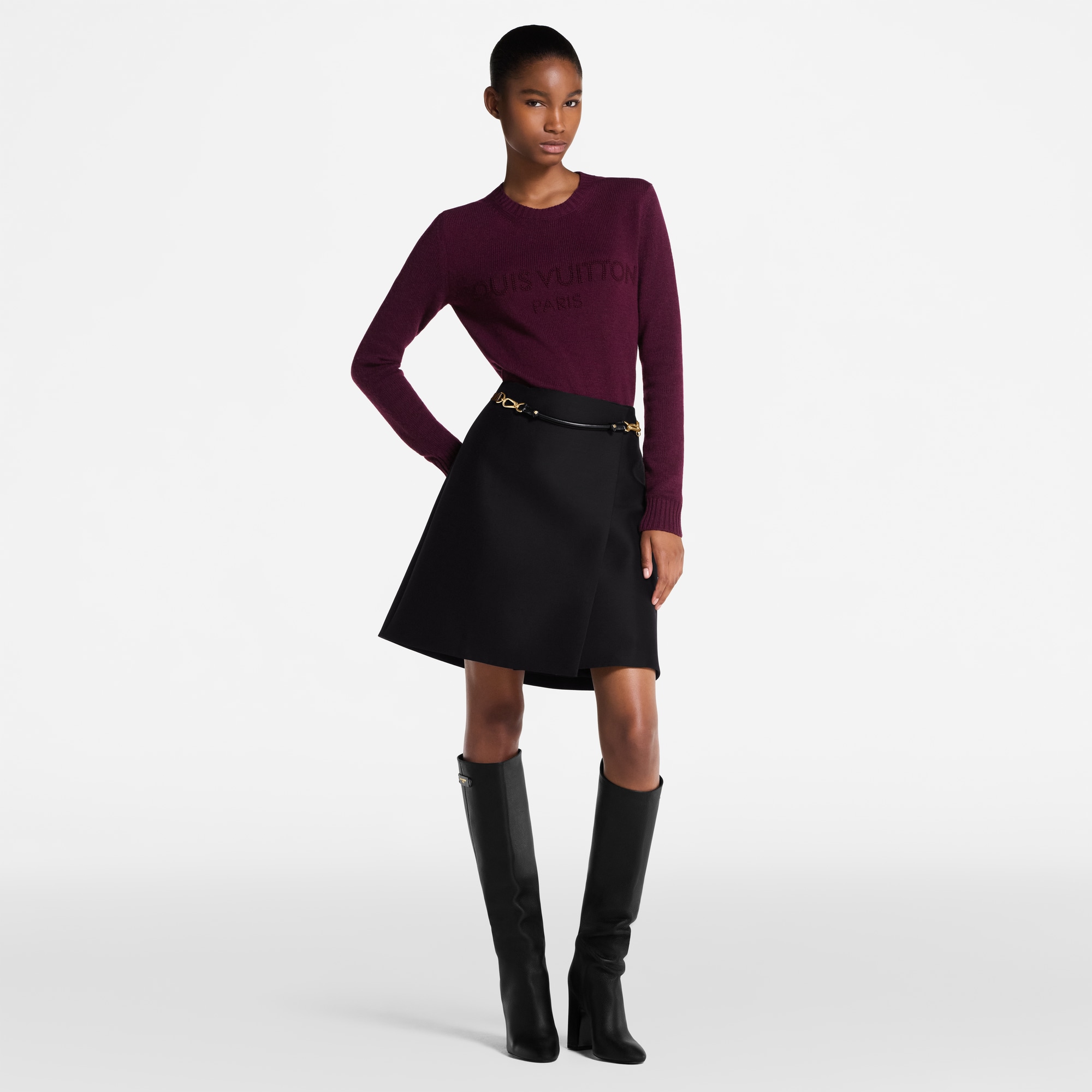  Ready-to-Wear Knitwear Signature Knit Pullover | Louis Vuitton ® (Product zoom)