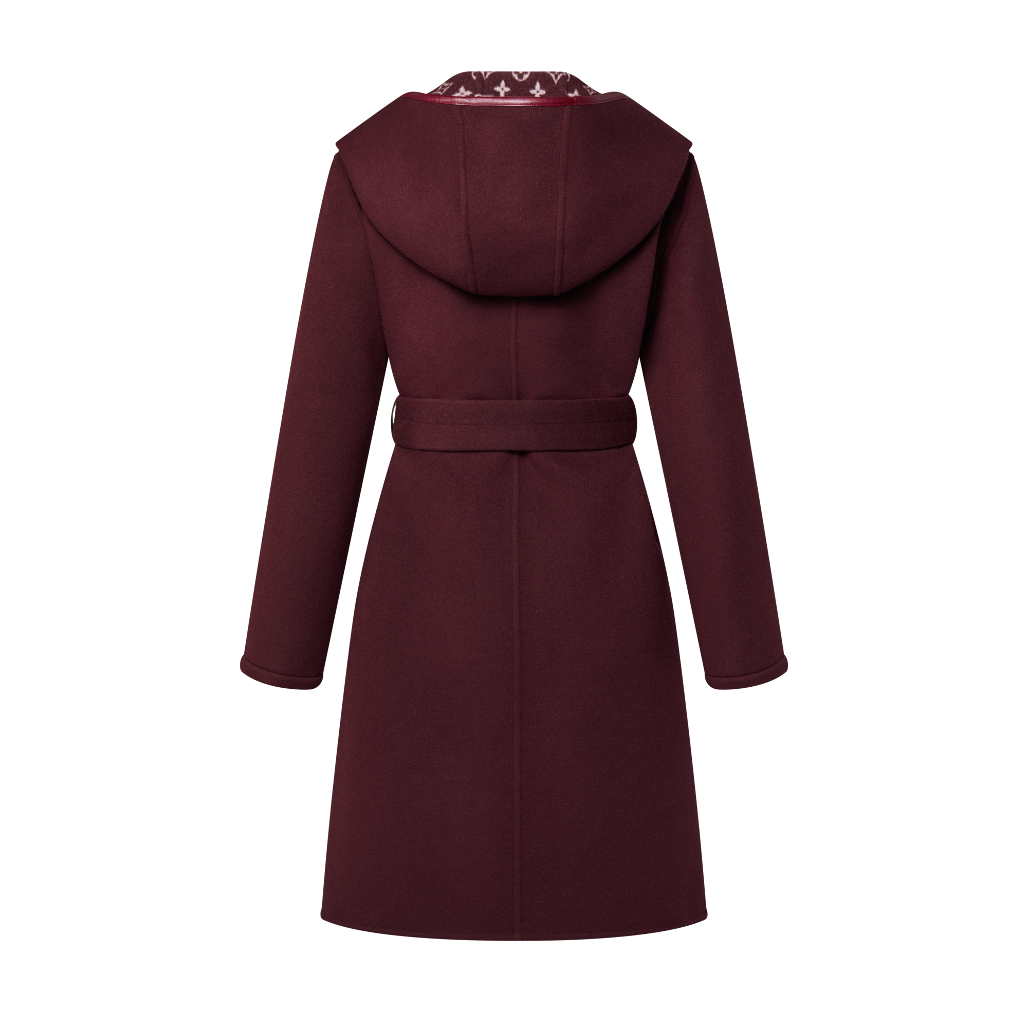  Ready-to-Wear Coats and Jackets Signature Long Hooded Wrap Coat | Louis Vuitton ® (Product zoom)