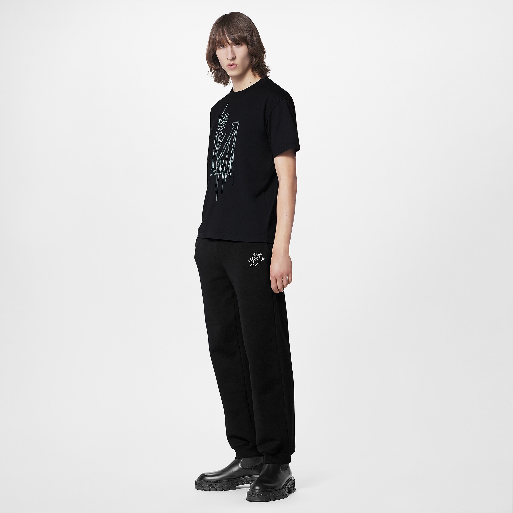 Signature Pants With Embroidery
