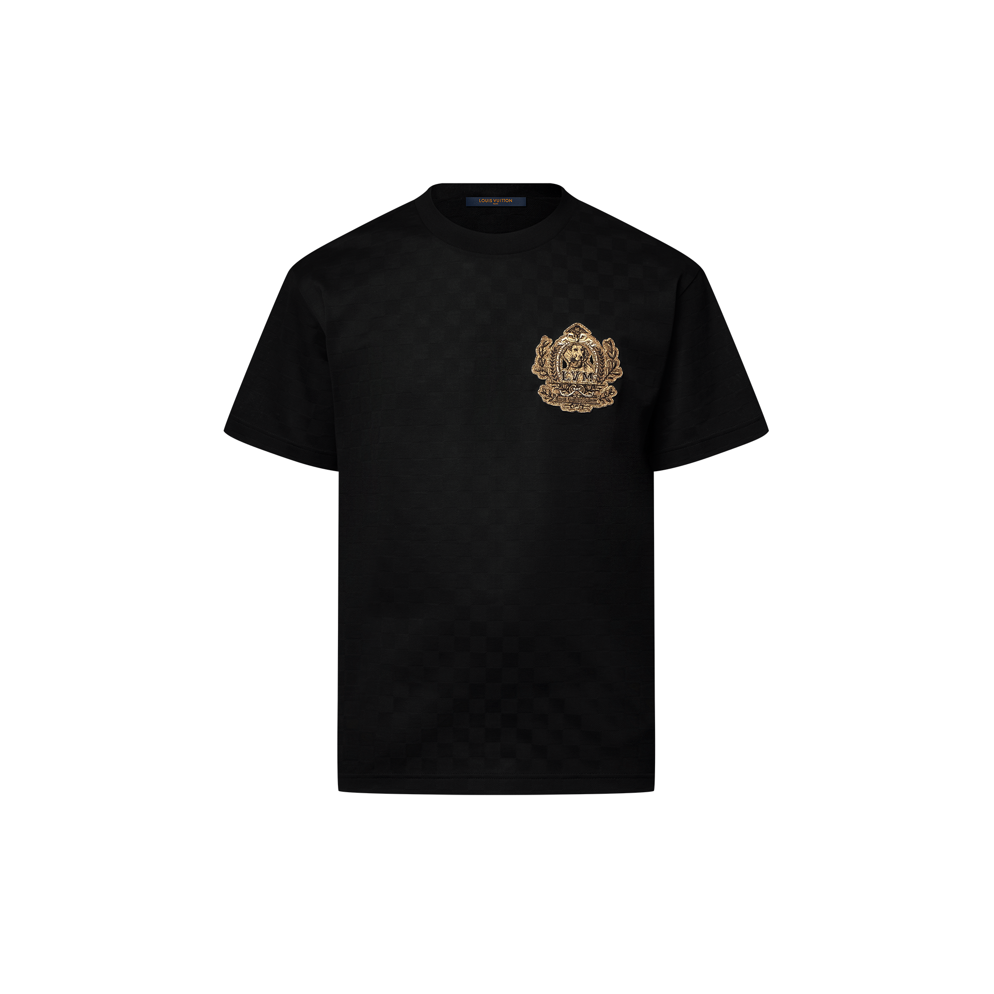  Ready-to-Wear T-Shirts and Polos Signature Patch Cotton T-Shirt | Louis Vuitton ® (Product zoom)